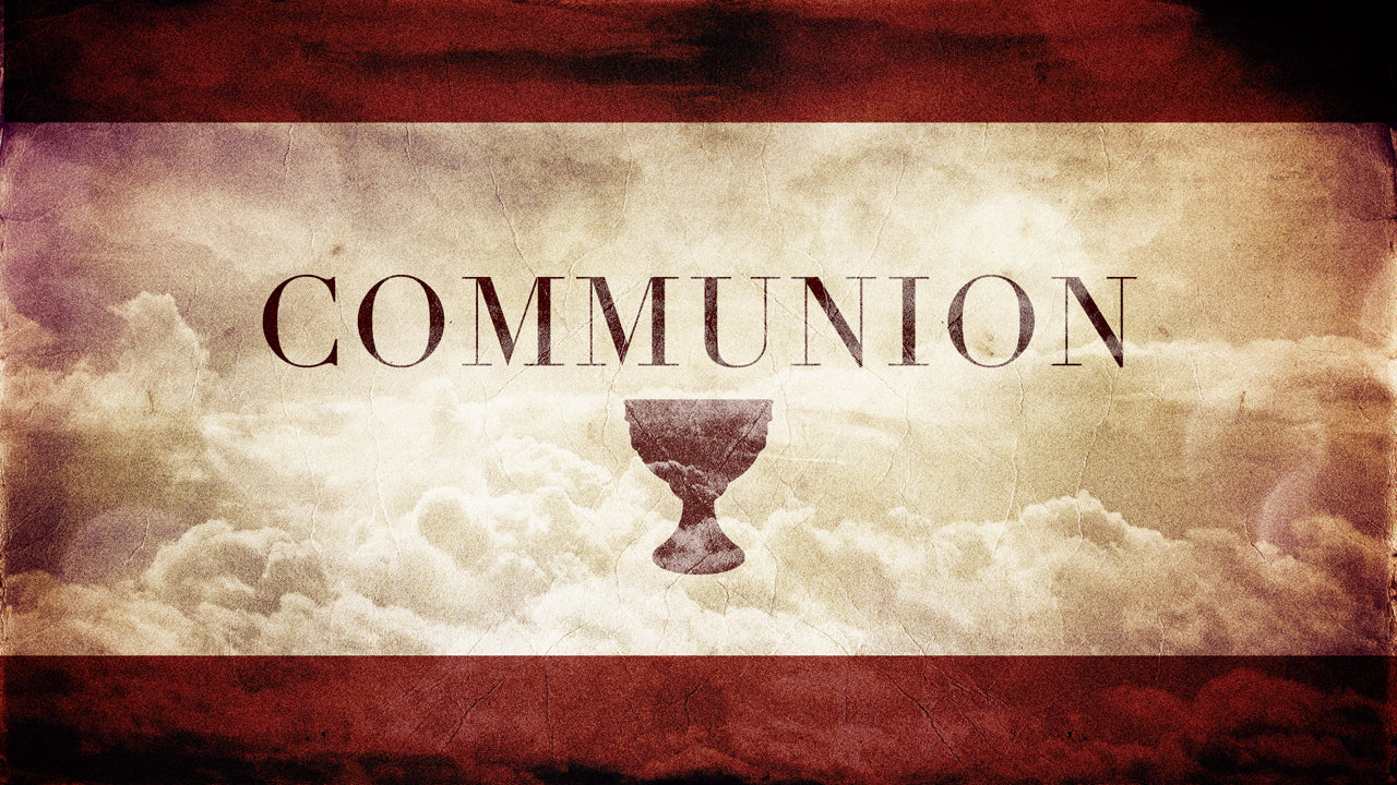 Communion Cup Red