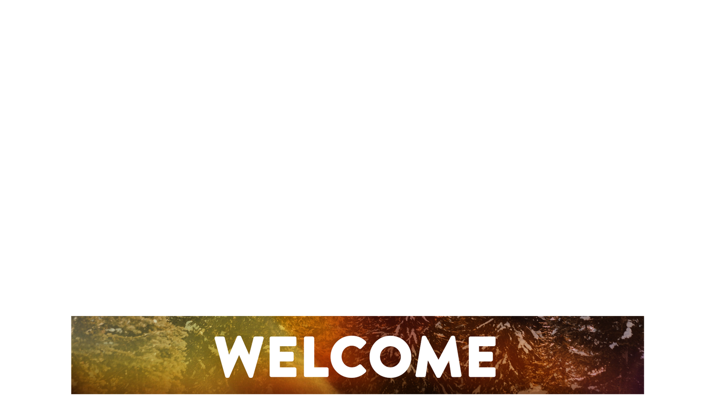 Christmas Light Lower Third Welcome