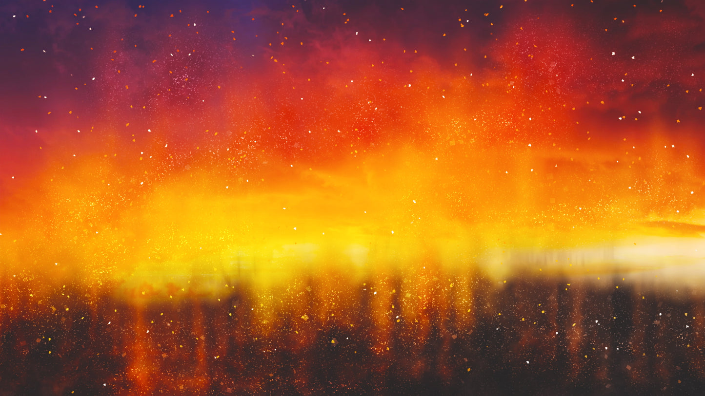 Easter Colors Fire