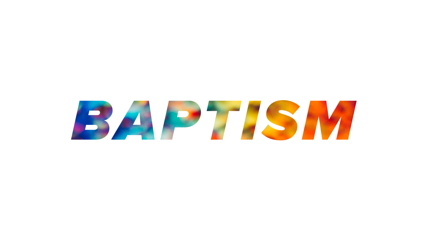 Color Spots Baptism