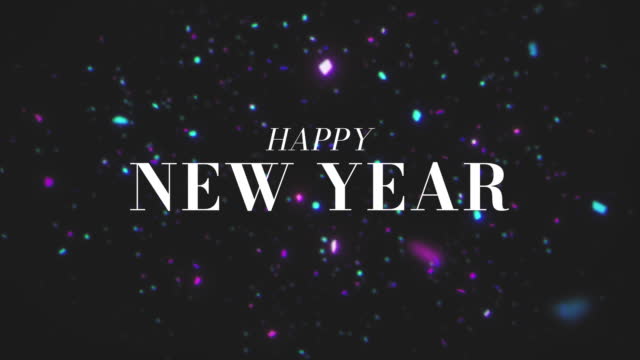 Glitterific New Year Title