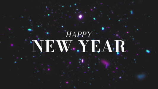 Glitterific New Year Title