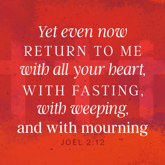 Lent Textures Scripture