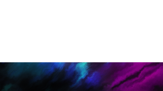 Easter Paint Lower Third Full Blank Large