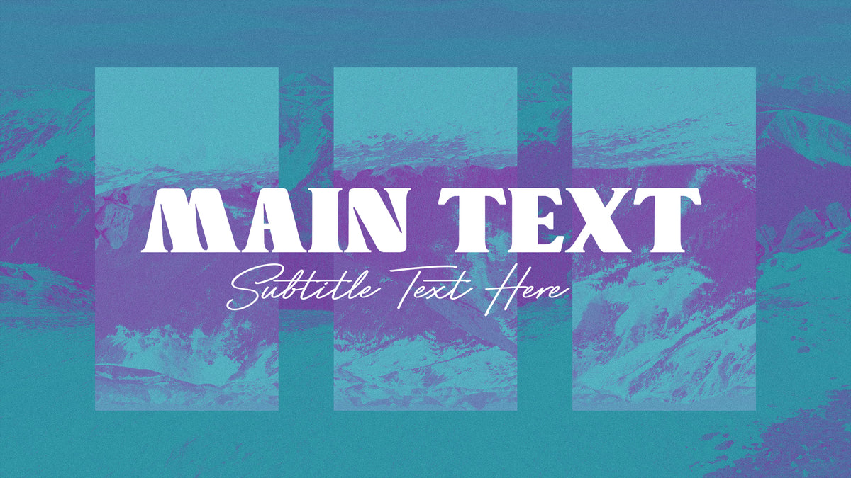 Mountain Remix Sermon Title