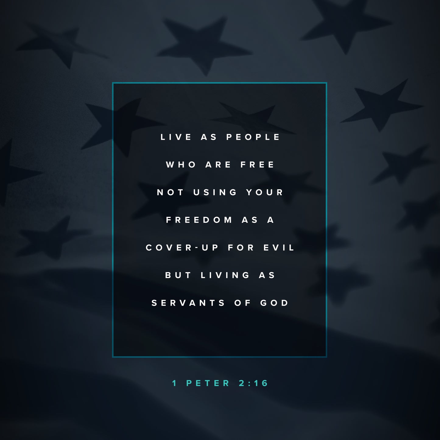 1 Peter 2:16