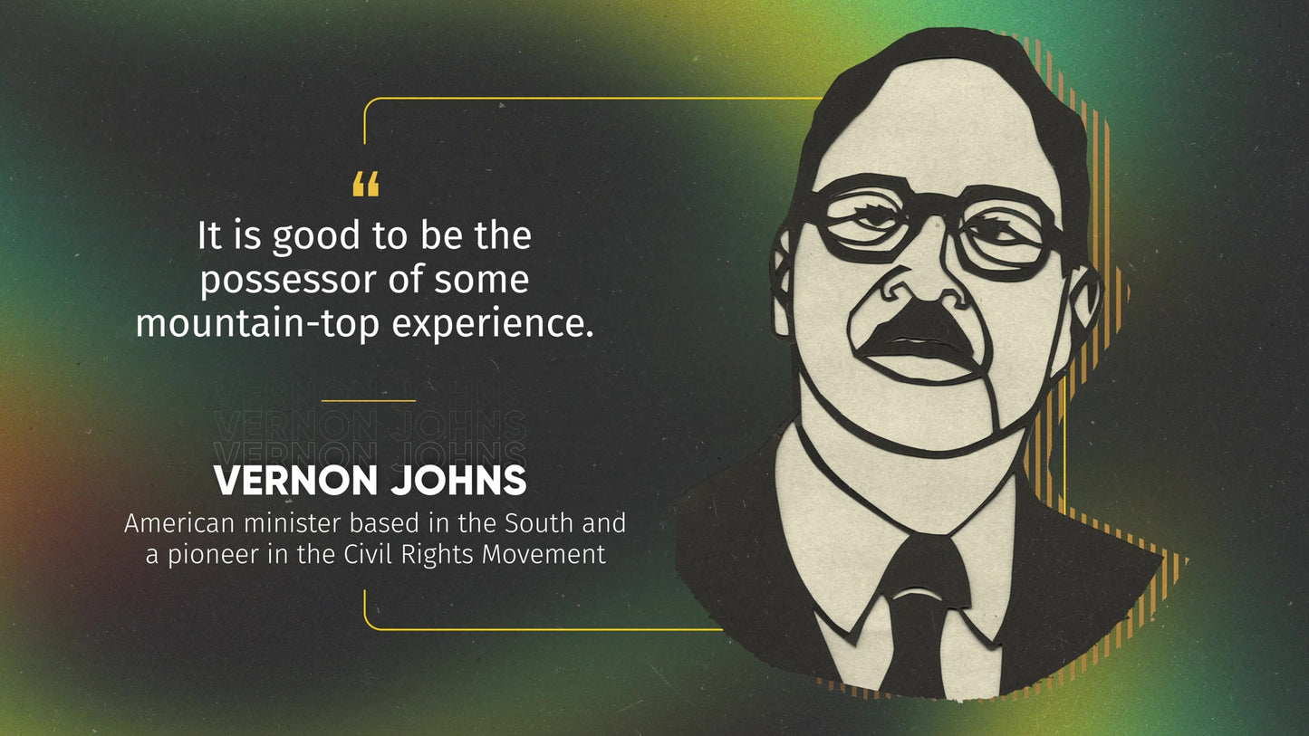 Black History Month Inspiration Vernon Johns