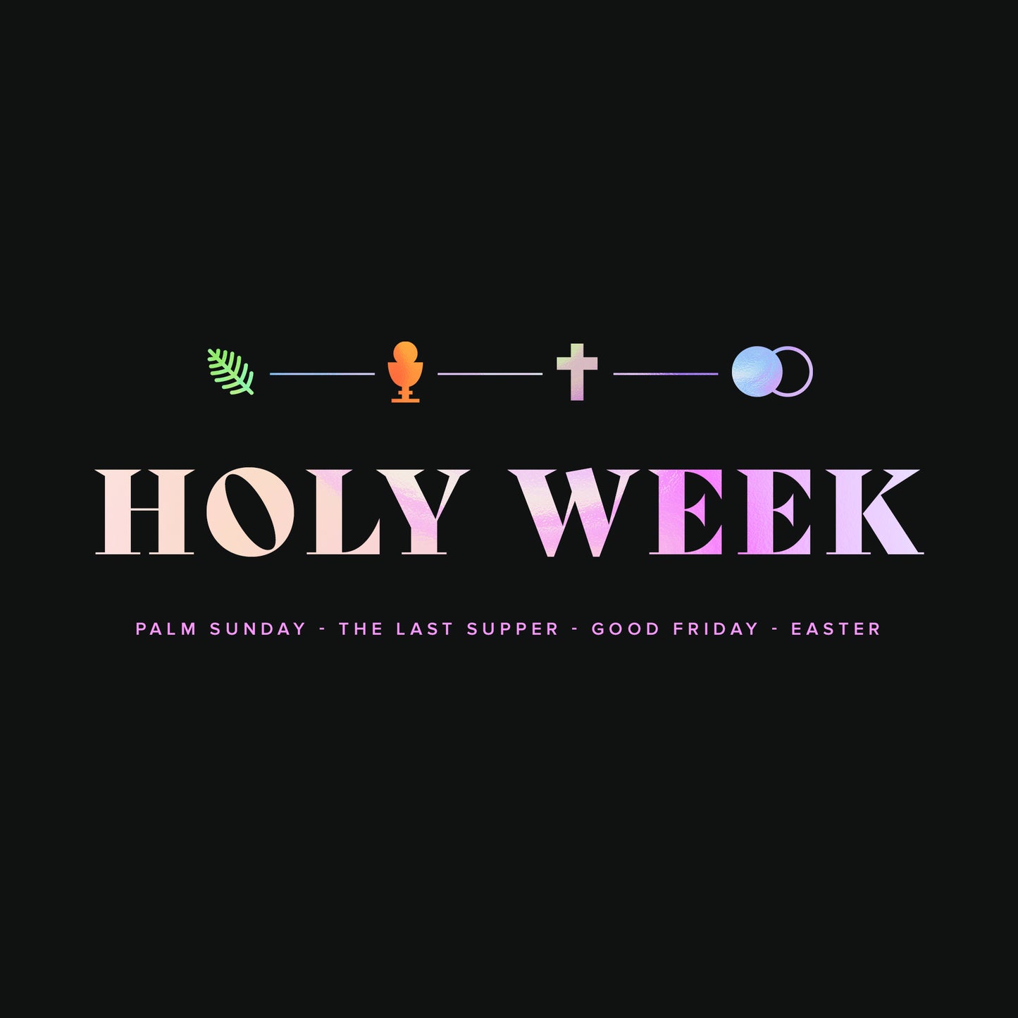 Holy Week Icons