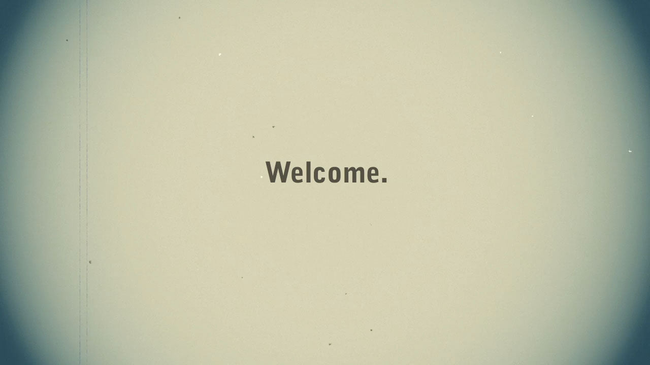 Welcome Intro