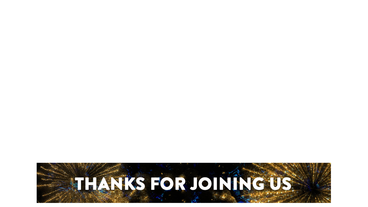 Sparkle Lower Third Thanks For Joining Transparency