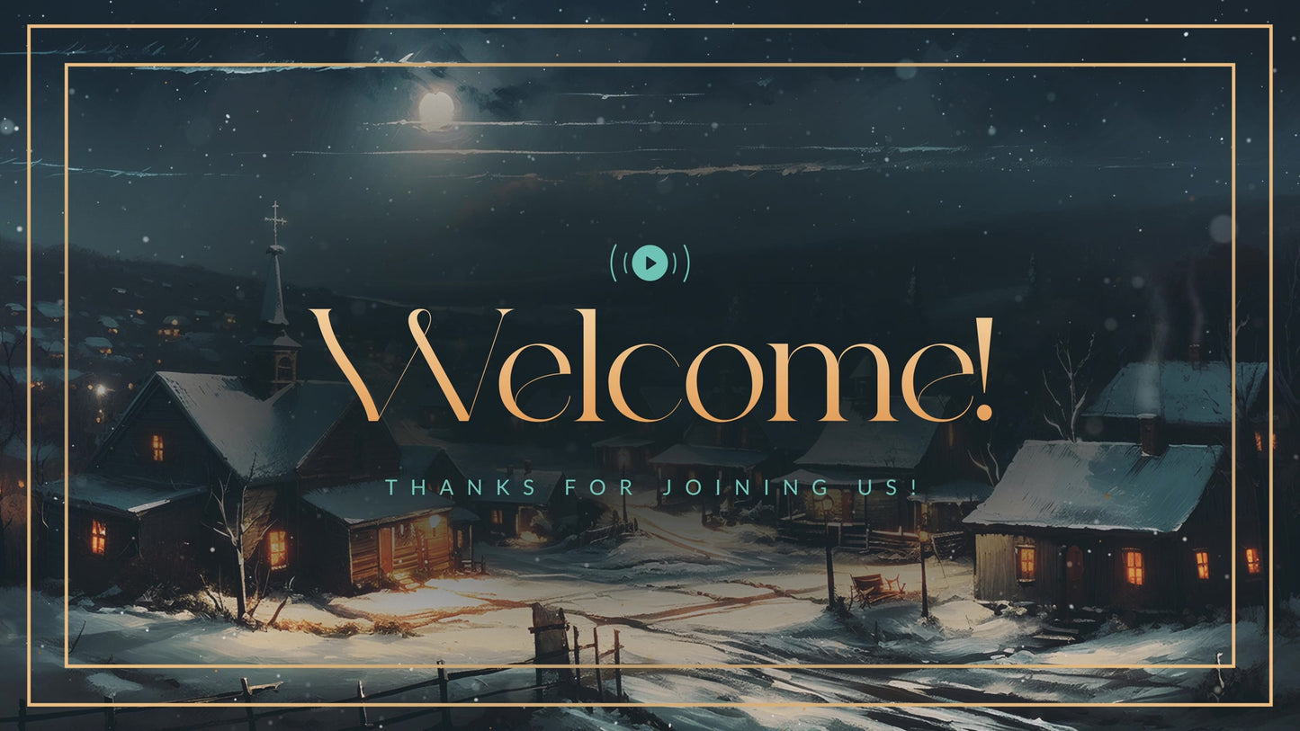 Christmas Villages Welcome Stream