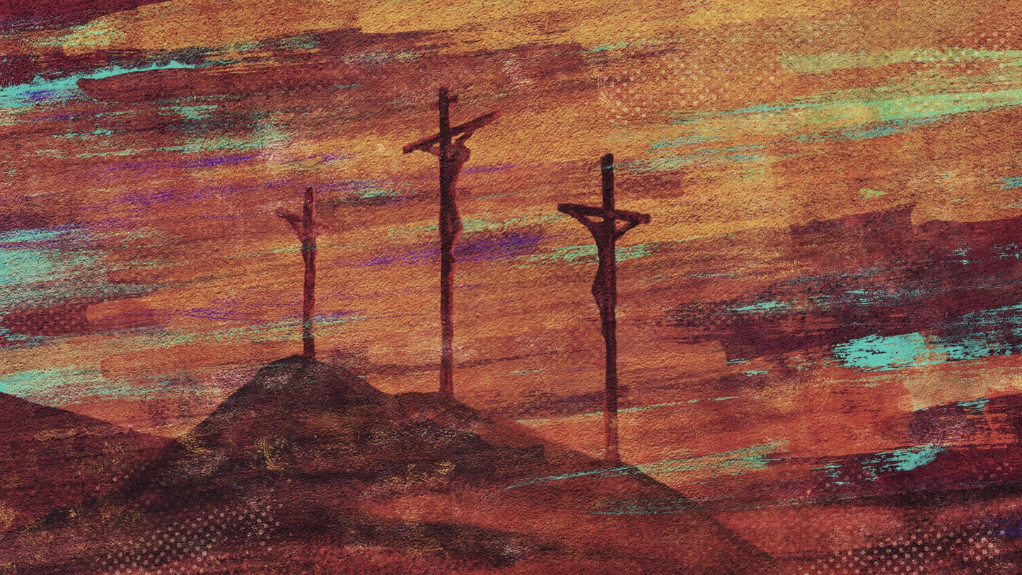 Easter Brush 09 Crosses Colored