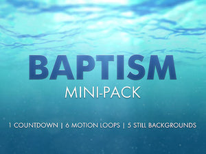 Baptism Mini-pack