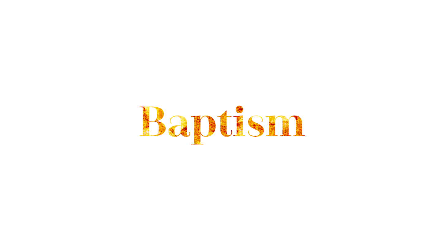 Christmas Glass Baptism
