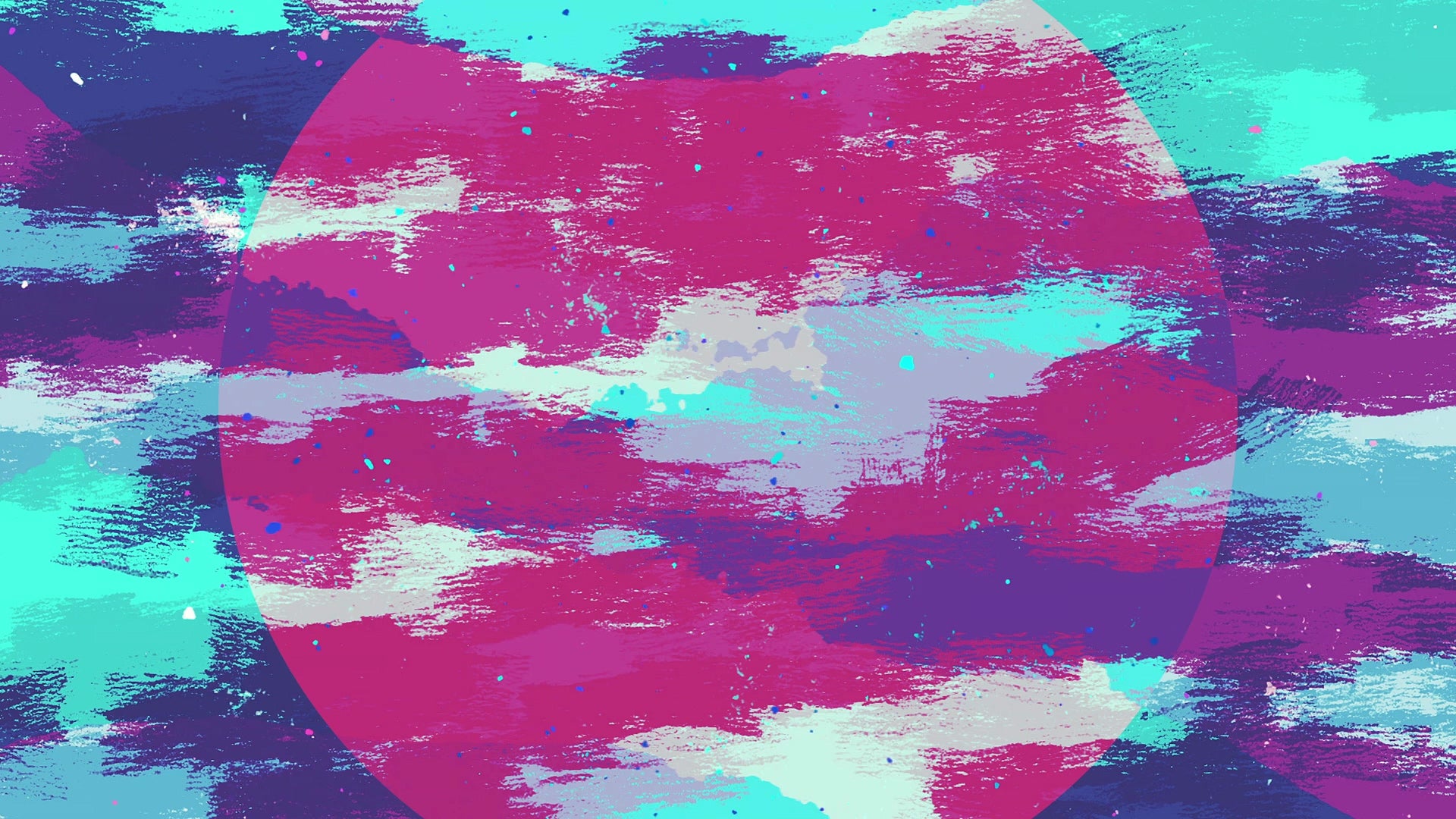 Vibrant Strokes Blue Alt Still | Shift Worship