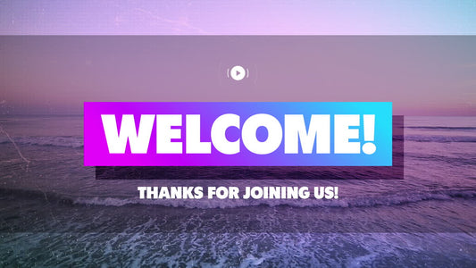 Summer Ocean Welcome Stream