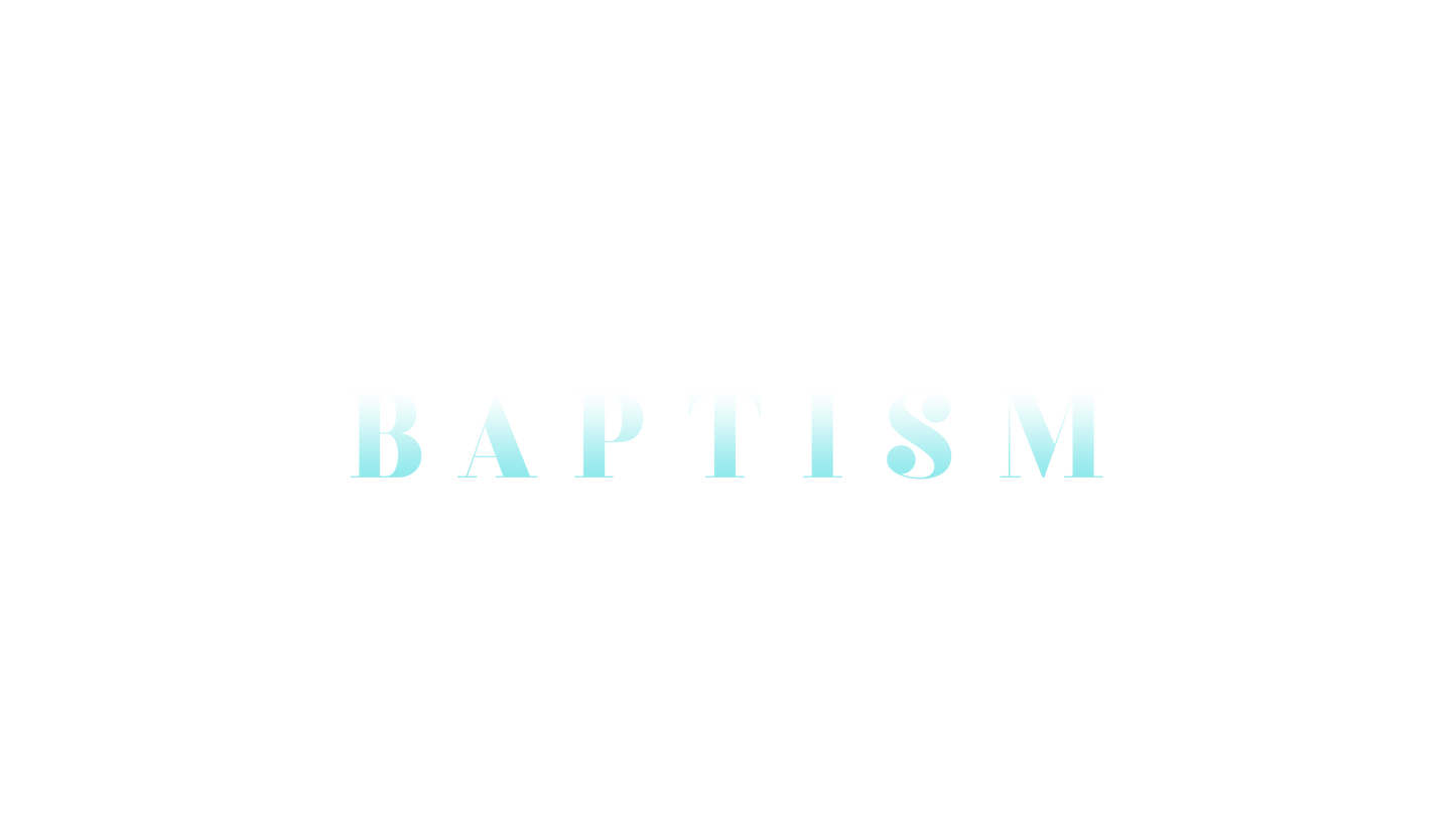 New Year Glitter Baptism