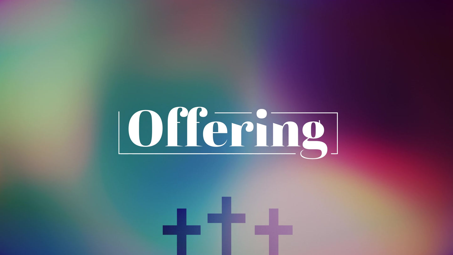 Vibrant Crosses Offering
