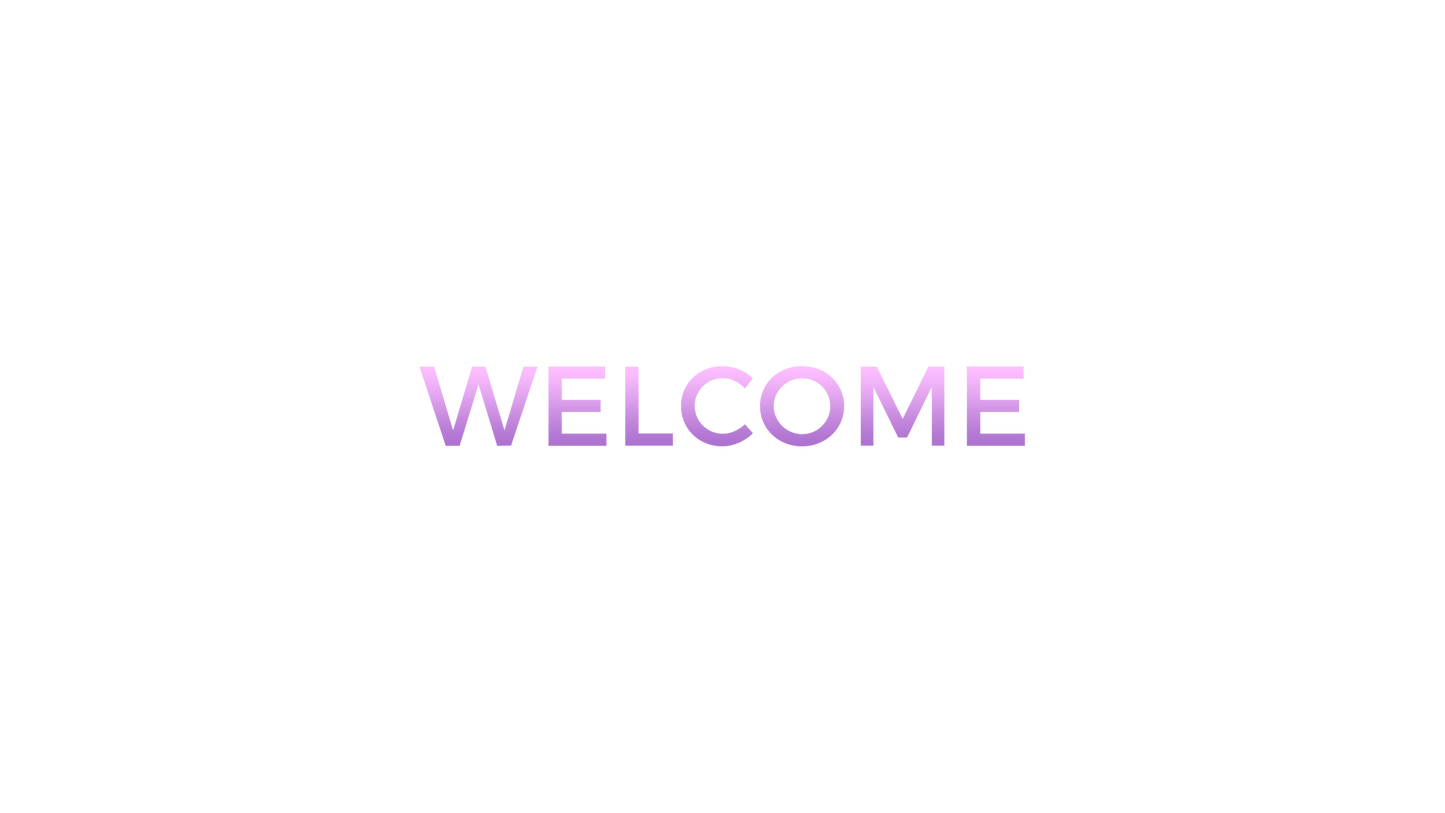 Welcome