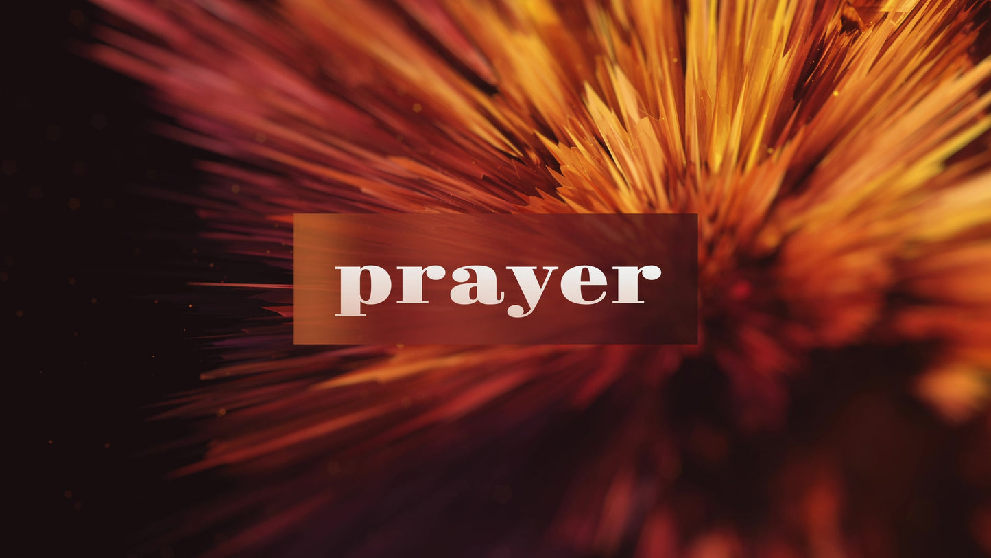 Beautiful Disruption Prayer