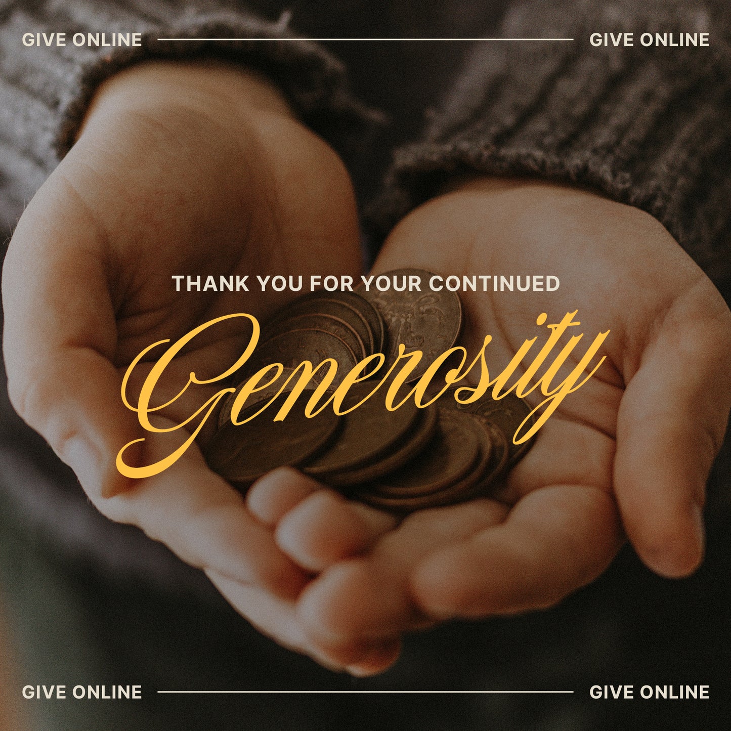 Thank You Generosity