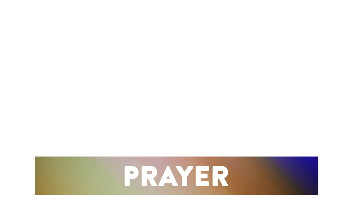 Faded Light Lower Third Prayer