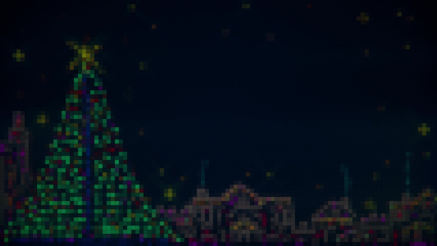Christmas In Lights Suburbs Pixel