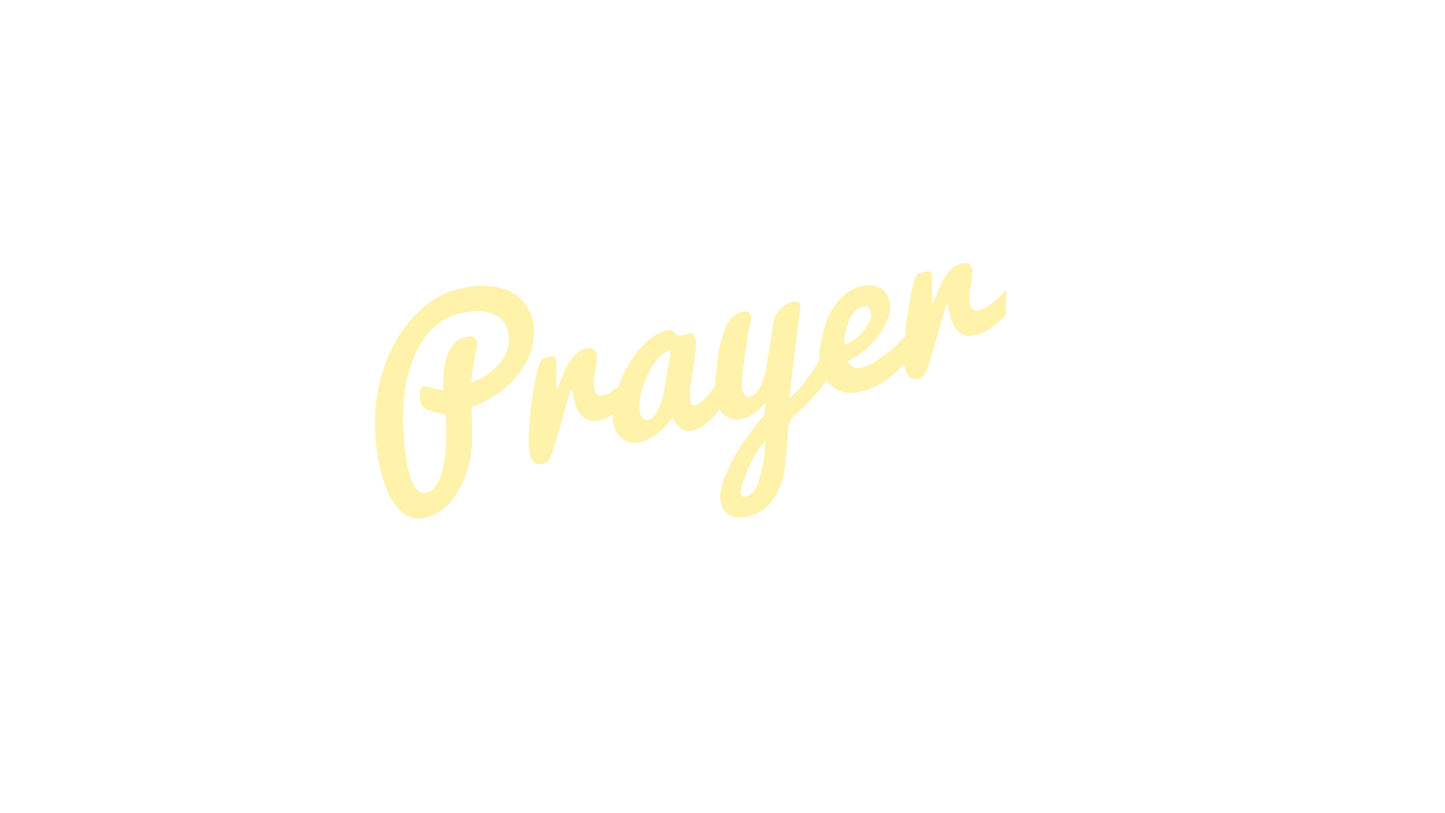Big Fall Prayer