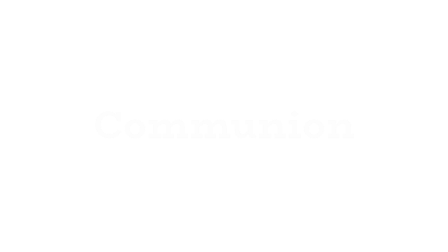 Thanksgiving Flight Communion