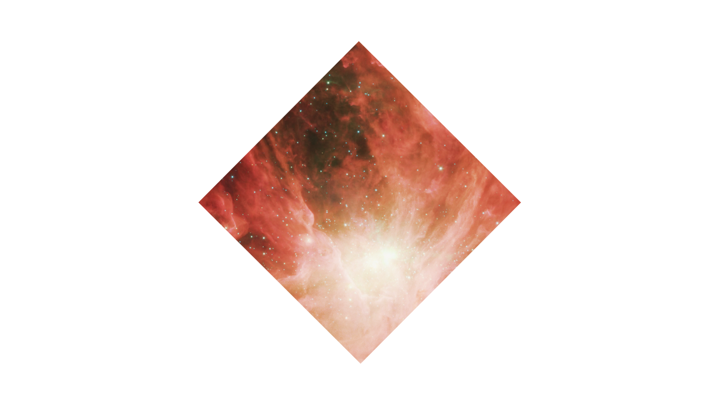 Colorful Space Overlay Diamond 03