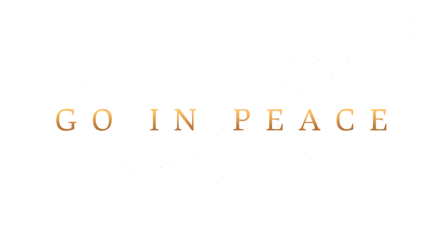 Go In Peace