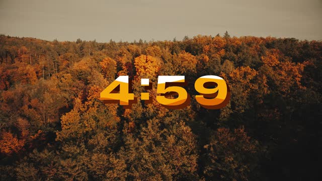 Autumn Foliage Countdown