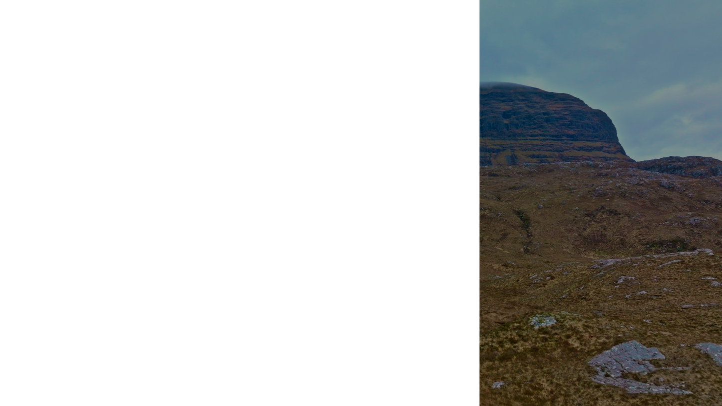 Scottish Mountain Lower Third Right Blank