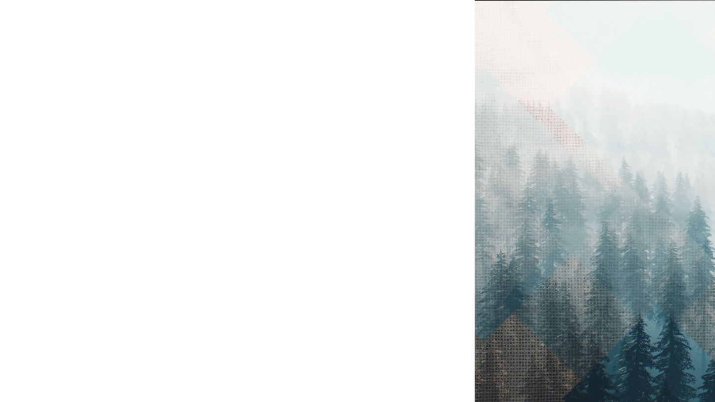 Rustic Christmas Lower Third Right Blank