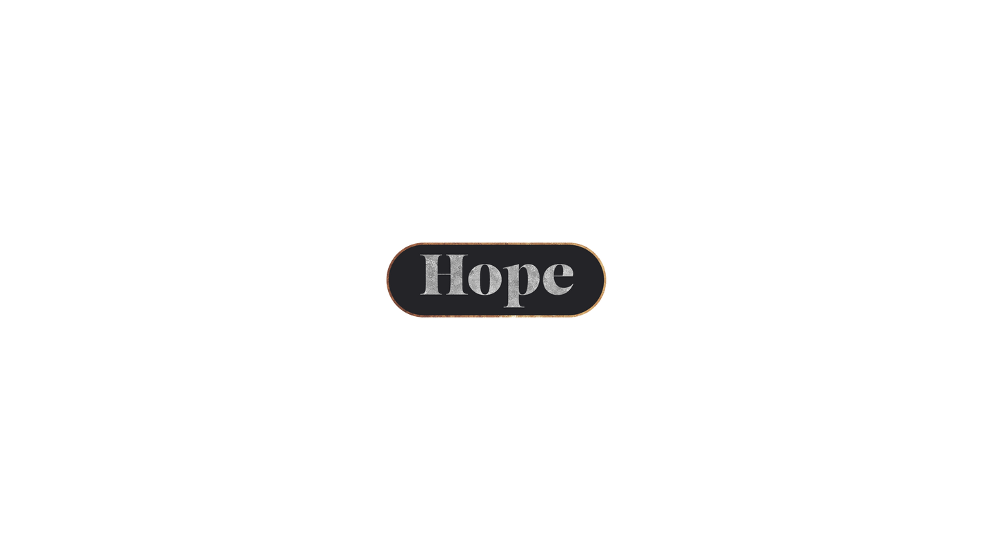 Advent Glitter Hope