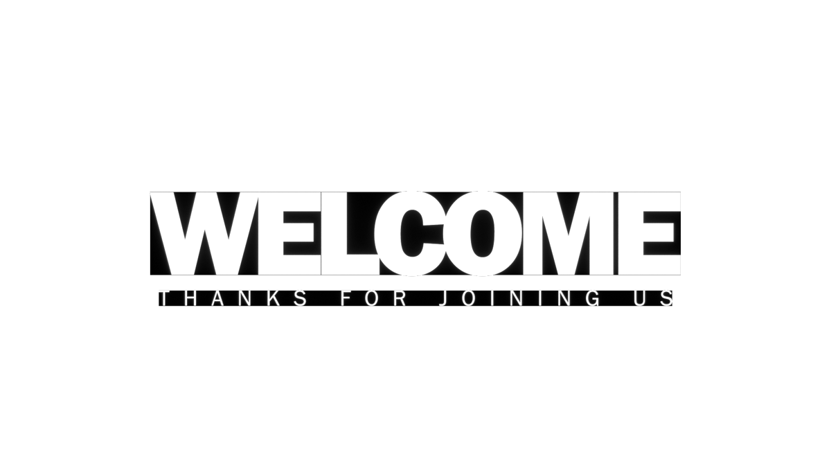 Light Swirls Welcome