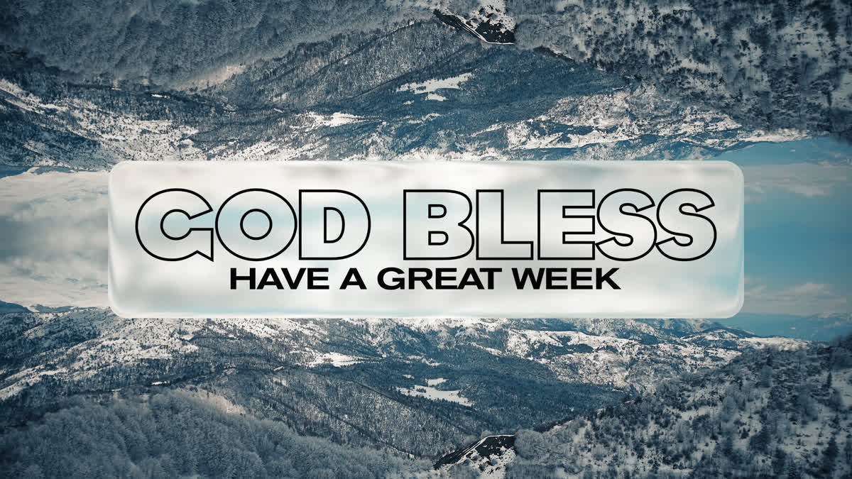 Glorious Winter God Bless