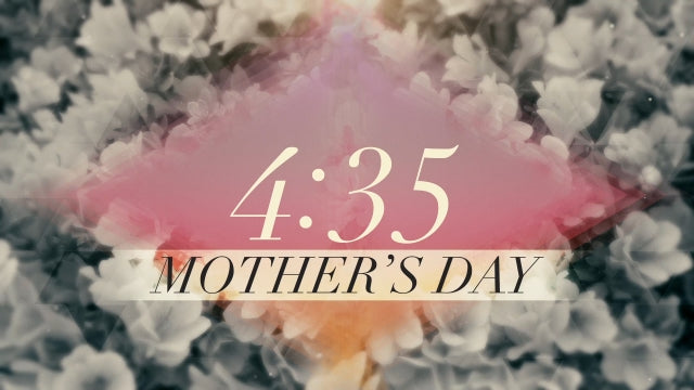 Spring Flower Triangles Mother's Day Countdown