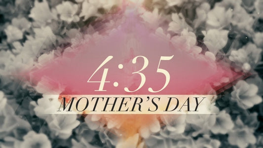 Spring Flower Triangles Mother's Day Countdown