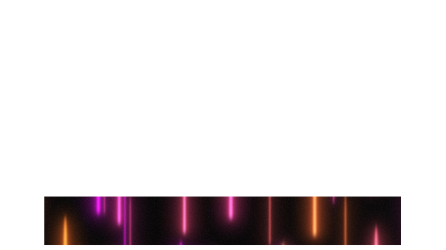 Neon Rain Lower Third Full Blank