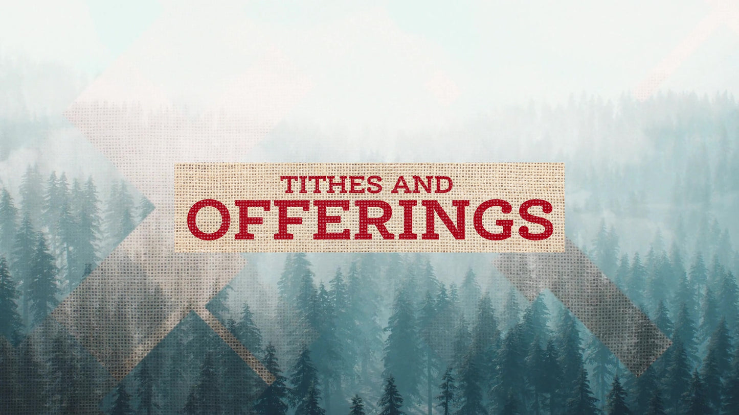 Rustic Christmas Tithes