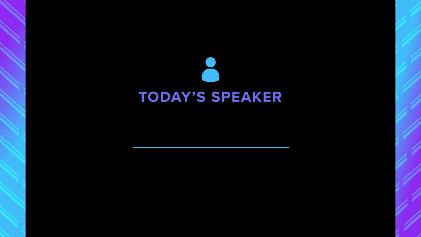 Simple Streaming Speaker Blank