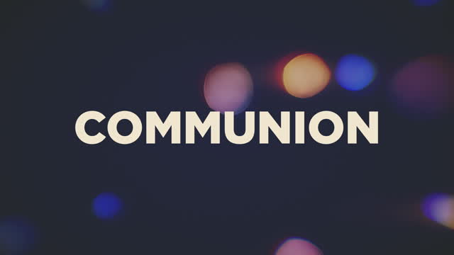 Blissful Bokeh Communion