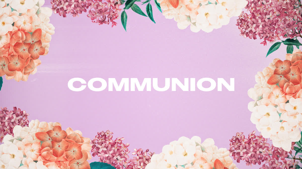 Vintage Floral Communion