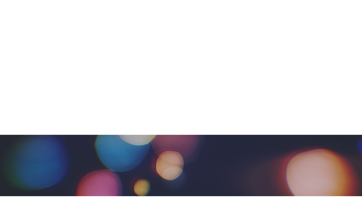 Blissful Bokeh Lower Third 7