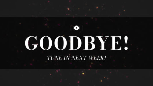 Glitterific New Year Exit Stream