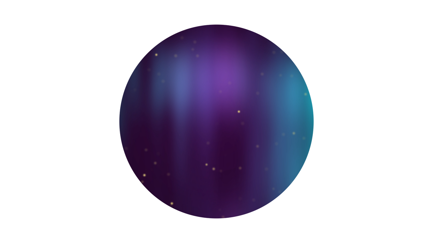 Fractal Glow Overlay Circle 01