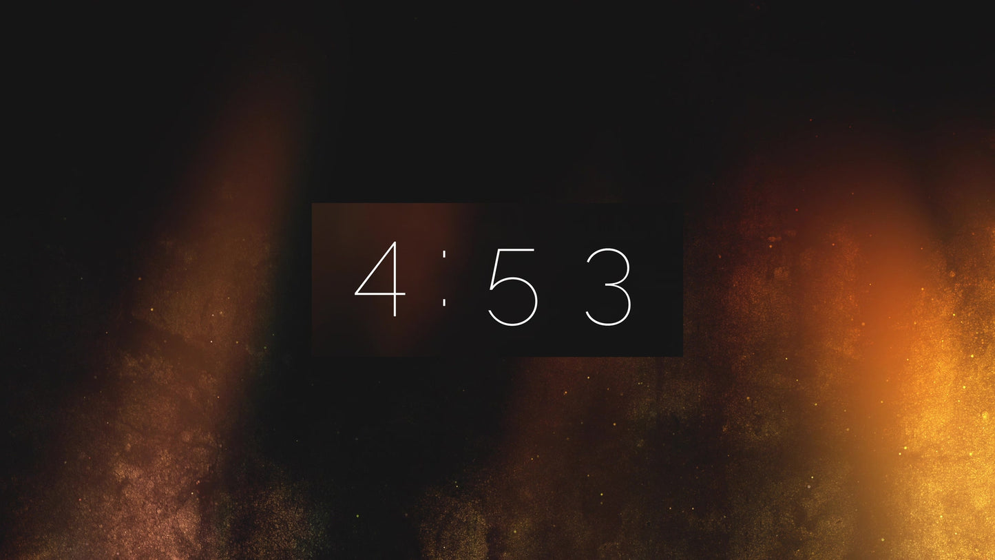 Hot Light Flow Countdown