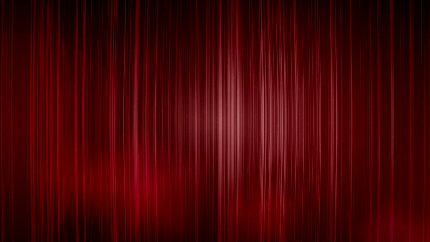 Digital Curtain Red Drape