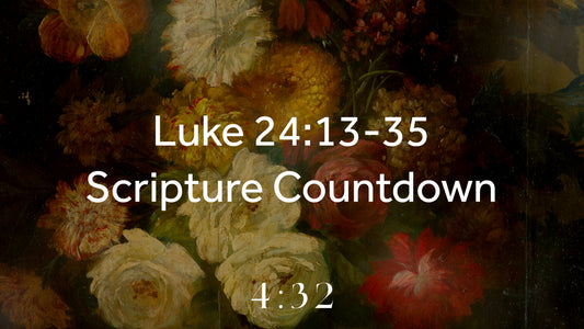 Easter Vintage Scripture Countdown